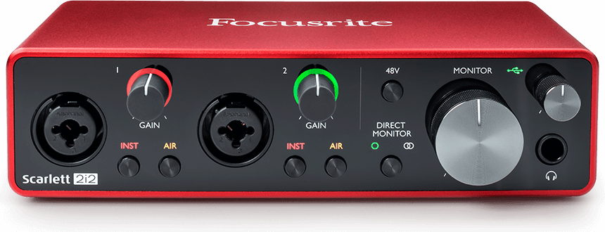 Scarlett 2i2 – Valentine Music Center